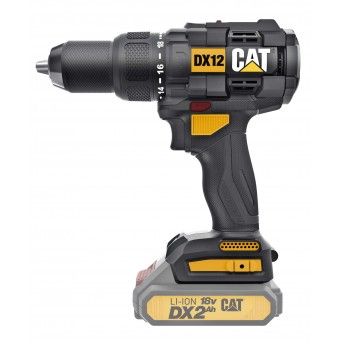 Aparafusadora c/percusso 18V Brushless 13mm - 65N.m - sem bateria ref DX12B CAT