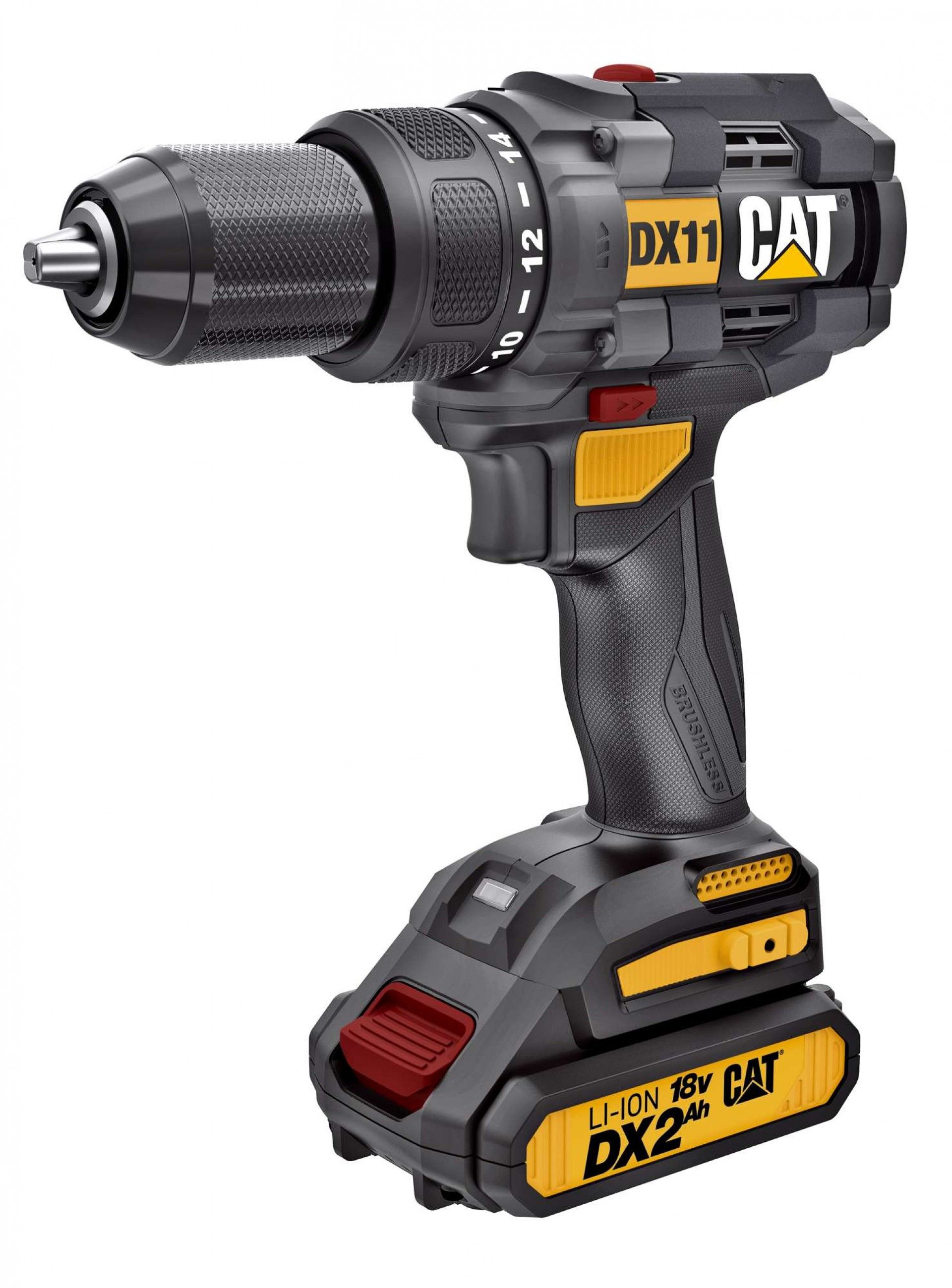 Aparafusadora 18V Brushless 18V 13mm - 65N.m refª DX11 CAT