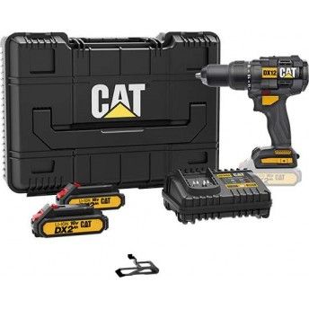 Aparafusadora c/percusso Brushless 18V 13mm - 65N.m ref DX12 CAT