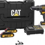 Aparafusadora c/percusso Brushless 18V 13mm - 65N.m ref DX12 CAT