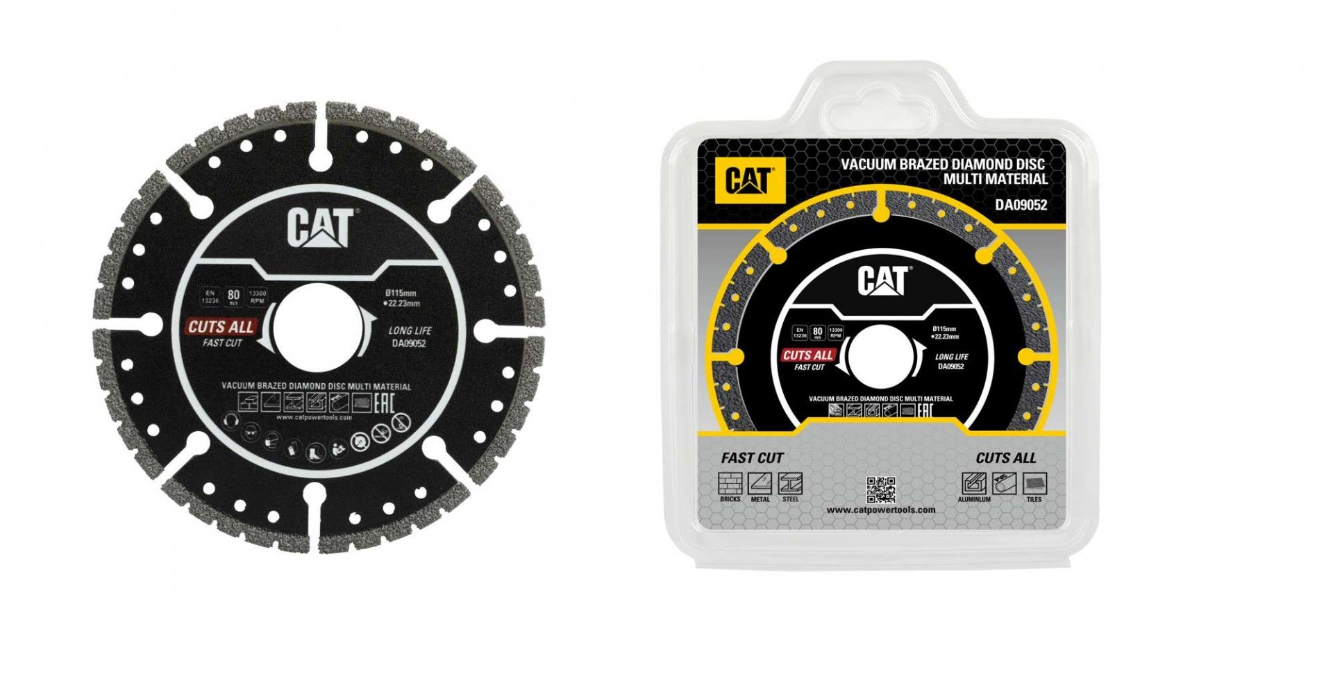 Disco Diamante 115mm multiuso refª DA09052 CAT