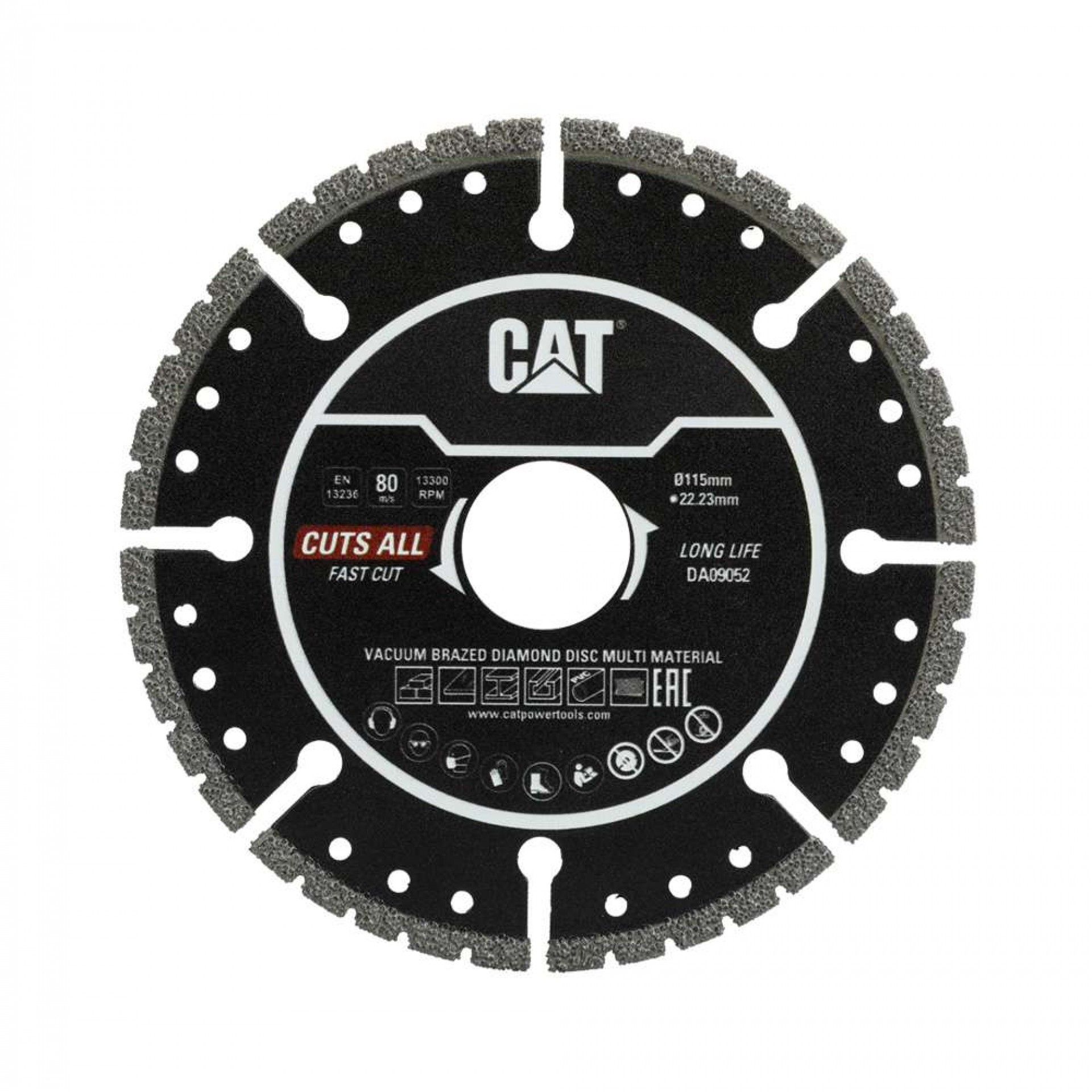 Disco Diamante 115mm multiuso refª DA09052 CAT