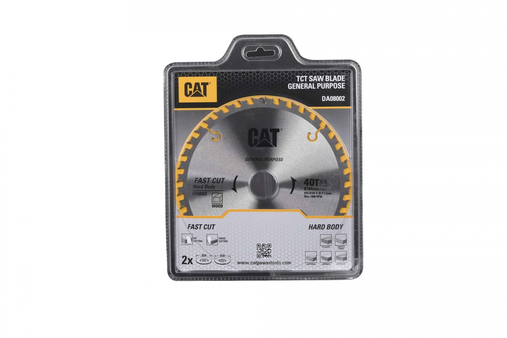 Disco Serra TCT 184mm 40 dentes corte fino refª DA08002 CAT