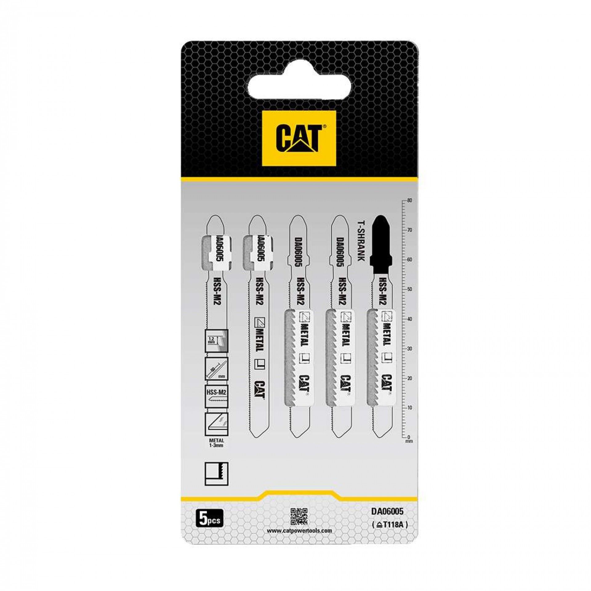 Lâminas Serra Tico Tico - Metal refª DA06005 CAT