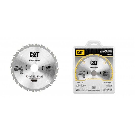 Disco Serra TCT 184mm 24 dentes corte rpido ref DA08001 CAT
