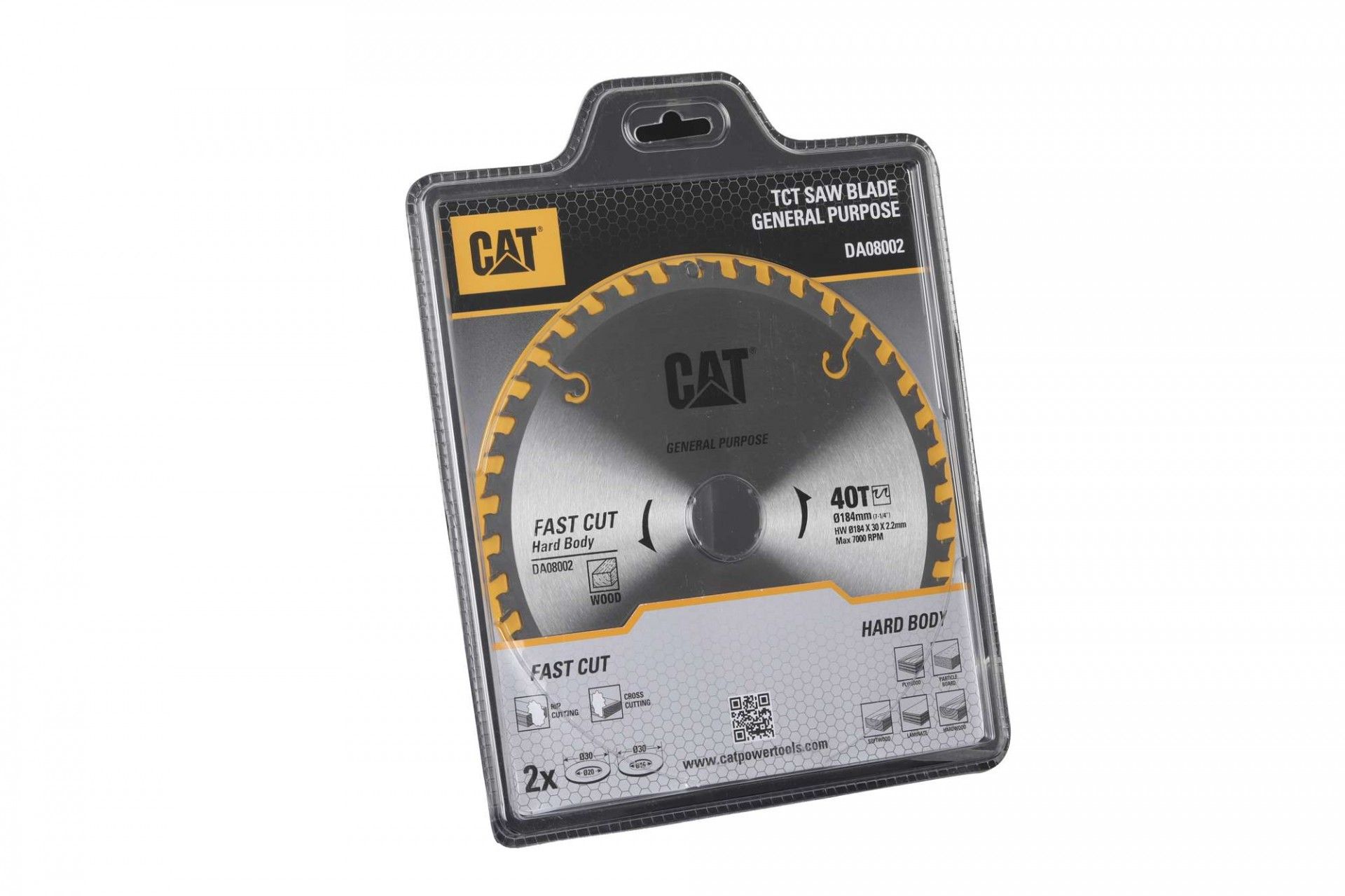 Disco Serra TCT 184mm 40 dentes corte fino refª DA08002 CAT