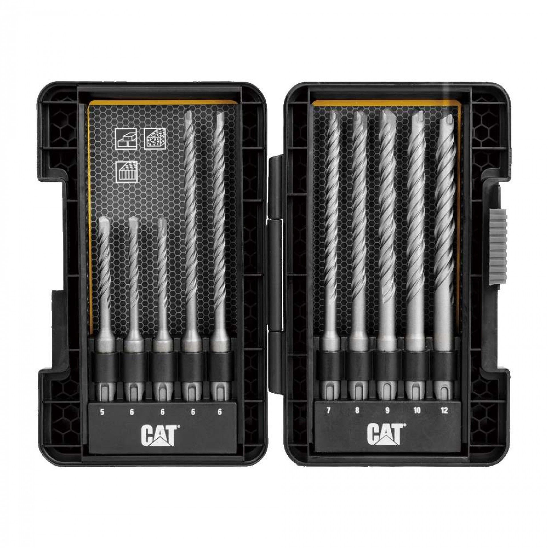 Conjunto Brocas SDS (10 peças) refª DA03901 CAT