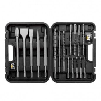Conjunto Brocas SDS e Cinzis (17 peas) ref DA03902 CAT