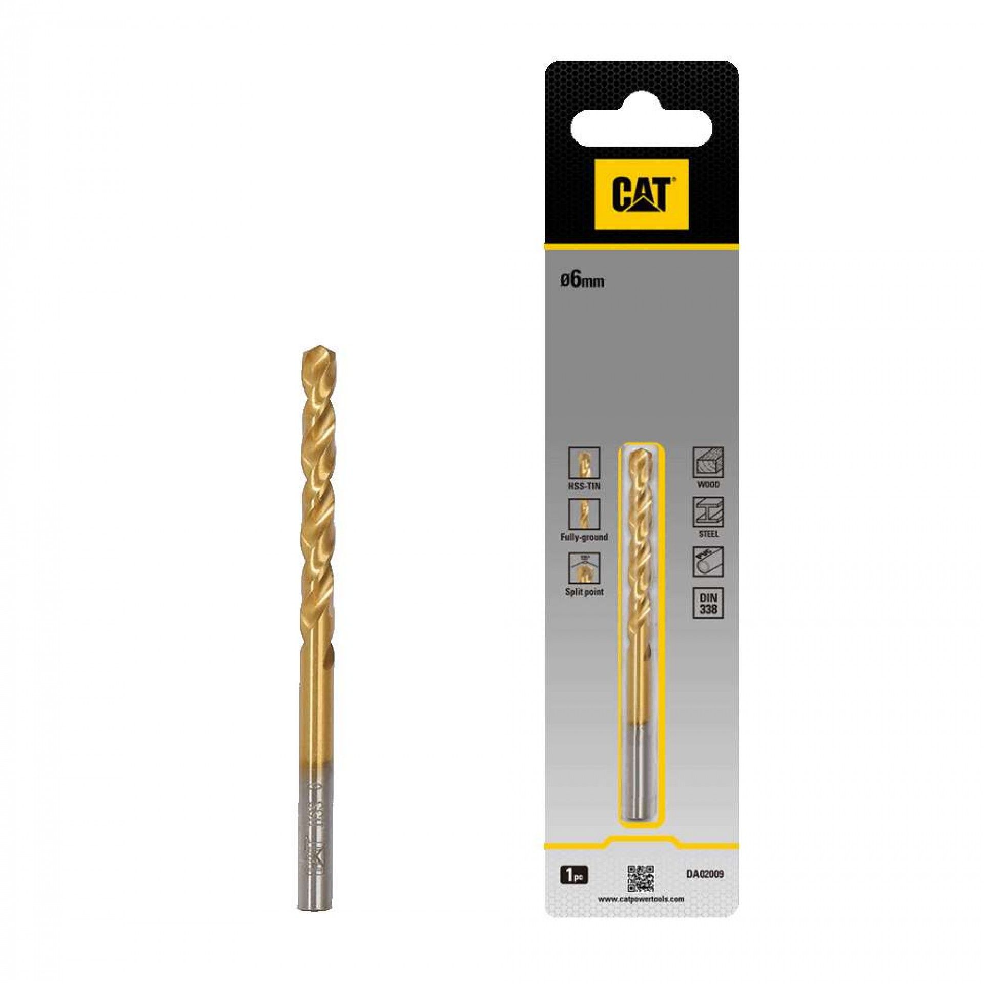 Broca HSS 6x93mm refª DA02009 CAT