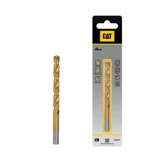 Broca HSS 8x117mm ref DA02012 CAT