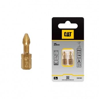 Pontas Impacto 25mm PH2 ref DA01001 CAT