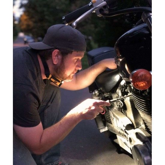 Lanterna Pesco�o Recarreg�vel USB 300 Lumens ref� CP-CT7105  CAT