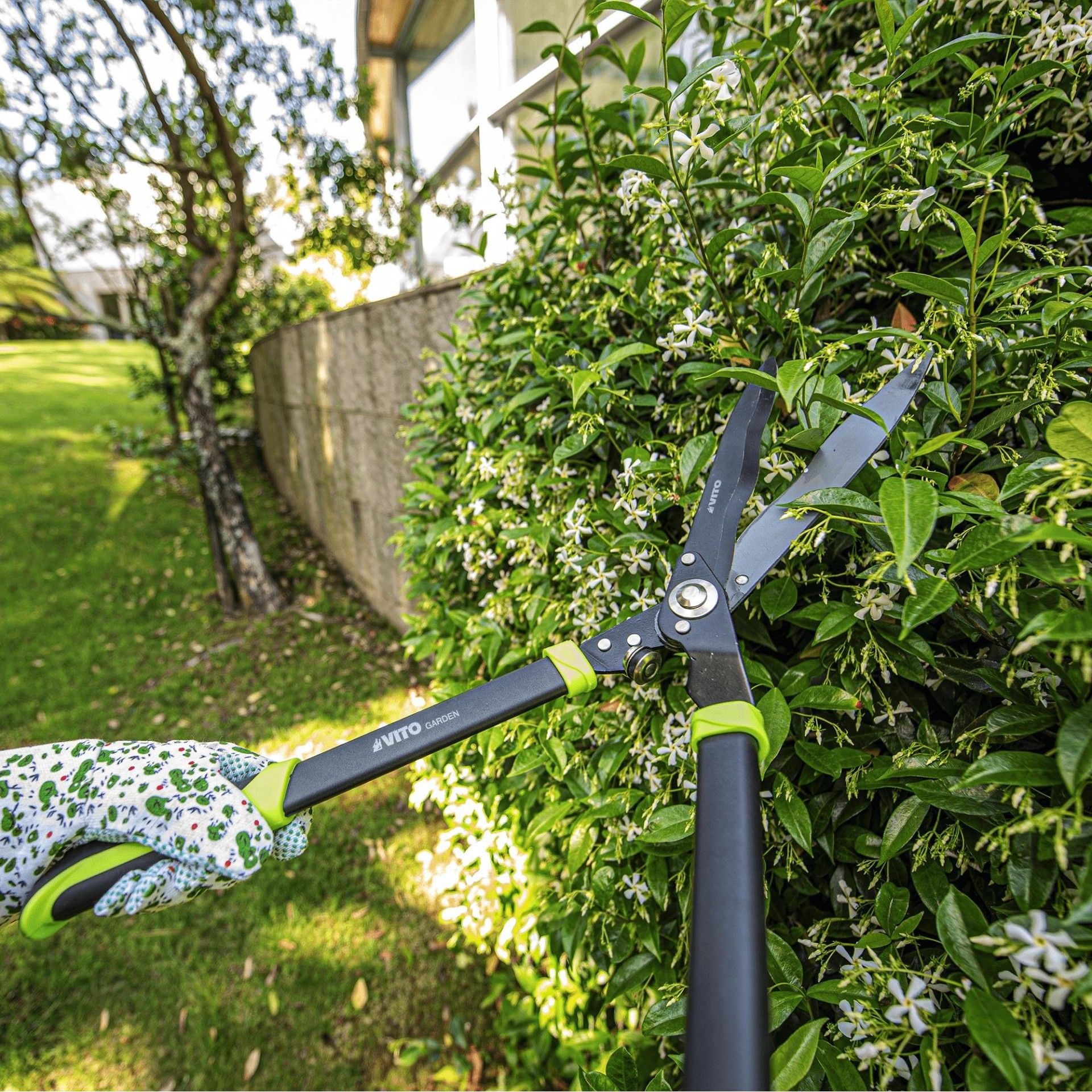 Tesoura corta sebes cabo bimateria 275mm refª VITCS11 VITO