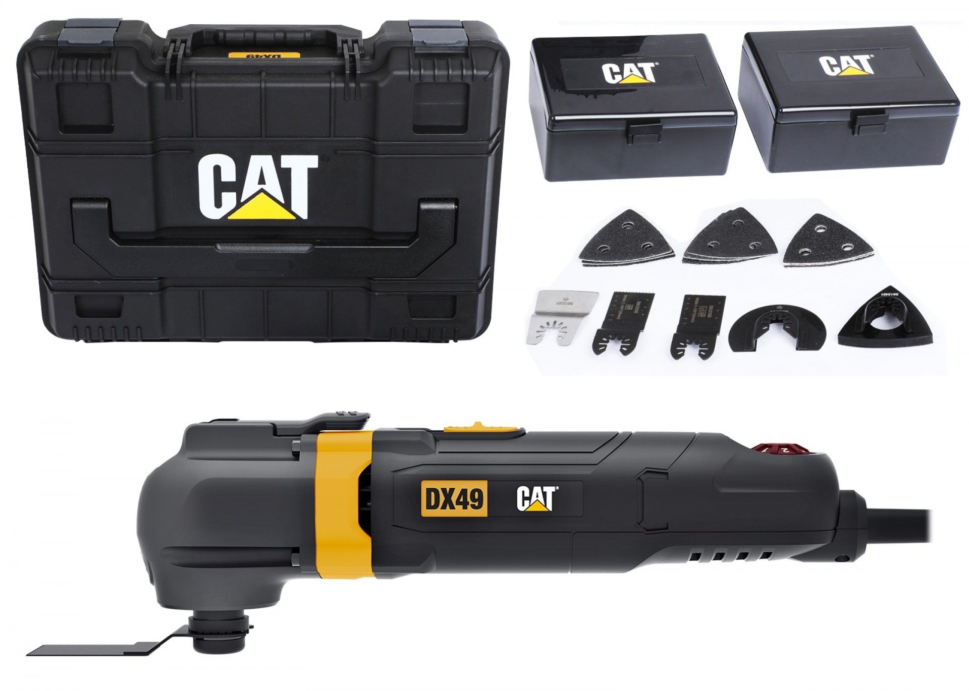 Multifunções Oscilante SDS 350W com 14 acessórios refª DX49 CAT