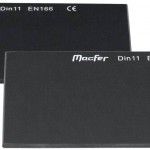 Vidro p/ mscara sold. escuro  VMS-E DIN11 90x110mm  ref 005.0108 MACFER
