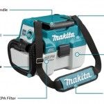Aspirador Porttil BL 18V LXT 7,5L HEPA sem baterias e sem carregador ref DVC750LZX1 Makita