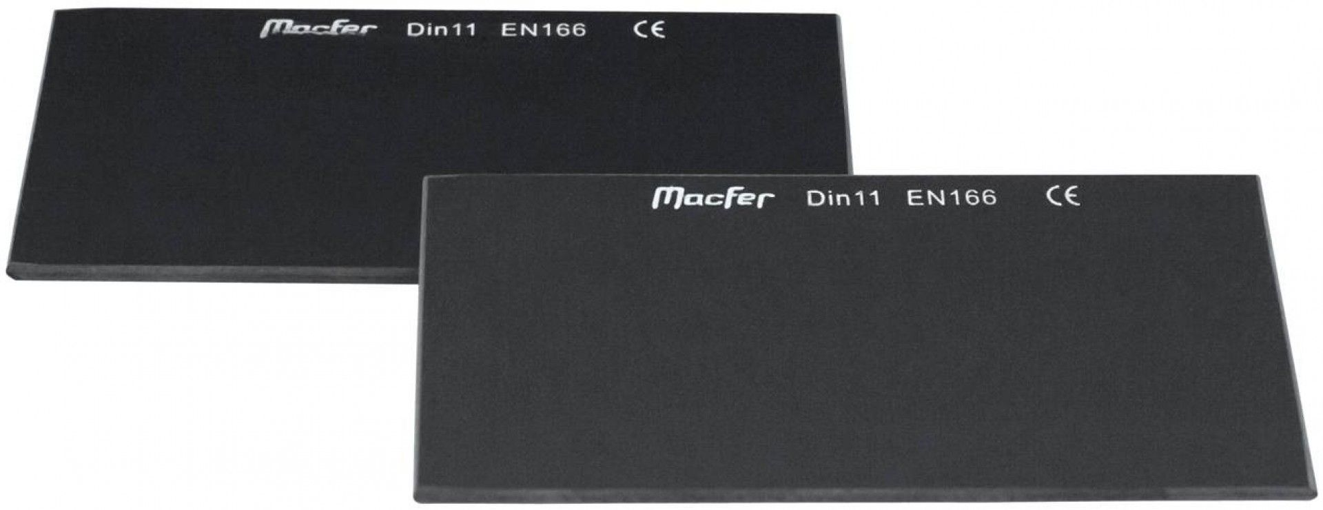 Vidro p/ máscara sold. escuro VMS-E DIN11 90x110mm refª 005.0108 MACFER