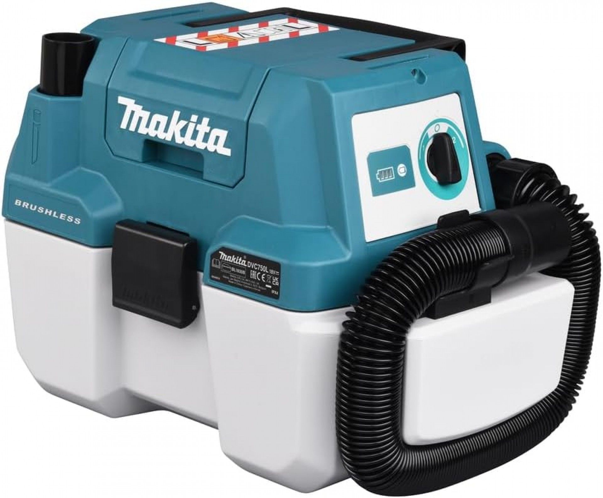 Aspirador Portátil BL 18V LXT 7,5L HEPA sem baterias e sem carregador refª DVC750LZX1 Makita