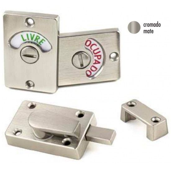 Fecho livre / ocupado cromado ref� 2006