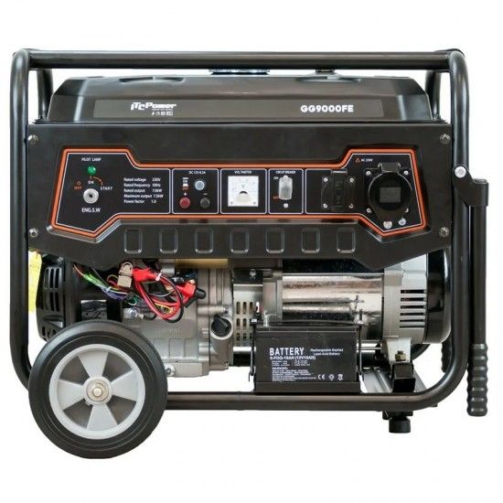Gerador Monofsico 6500w ref GG9000FE ITCpower
