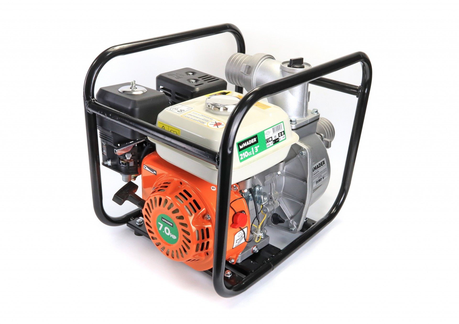 Motobomba, 210cc, 3, 60 m³/h refª 49526 MADER