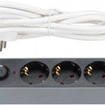 Extensão elétrica com interrruptor 3 tomadas + 3 USB GS03KU 3G1,5mm2 3,0m refª 065.0061 MACFER Extensão elétrica com interrruptor 3 tomadas + 3 USB GS03KU 3G1,5mm2 3,0m refª 065.0061 MACFER