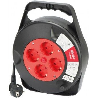 Extensão elétrica com enrolador YL-204C 3G1,5mm2 10m refª 065.0005 MACFER Extensão elétrica com enrolador YL-204C 3G1,5mm2 10m refª 065.0005 MACFER