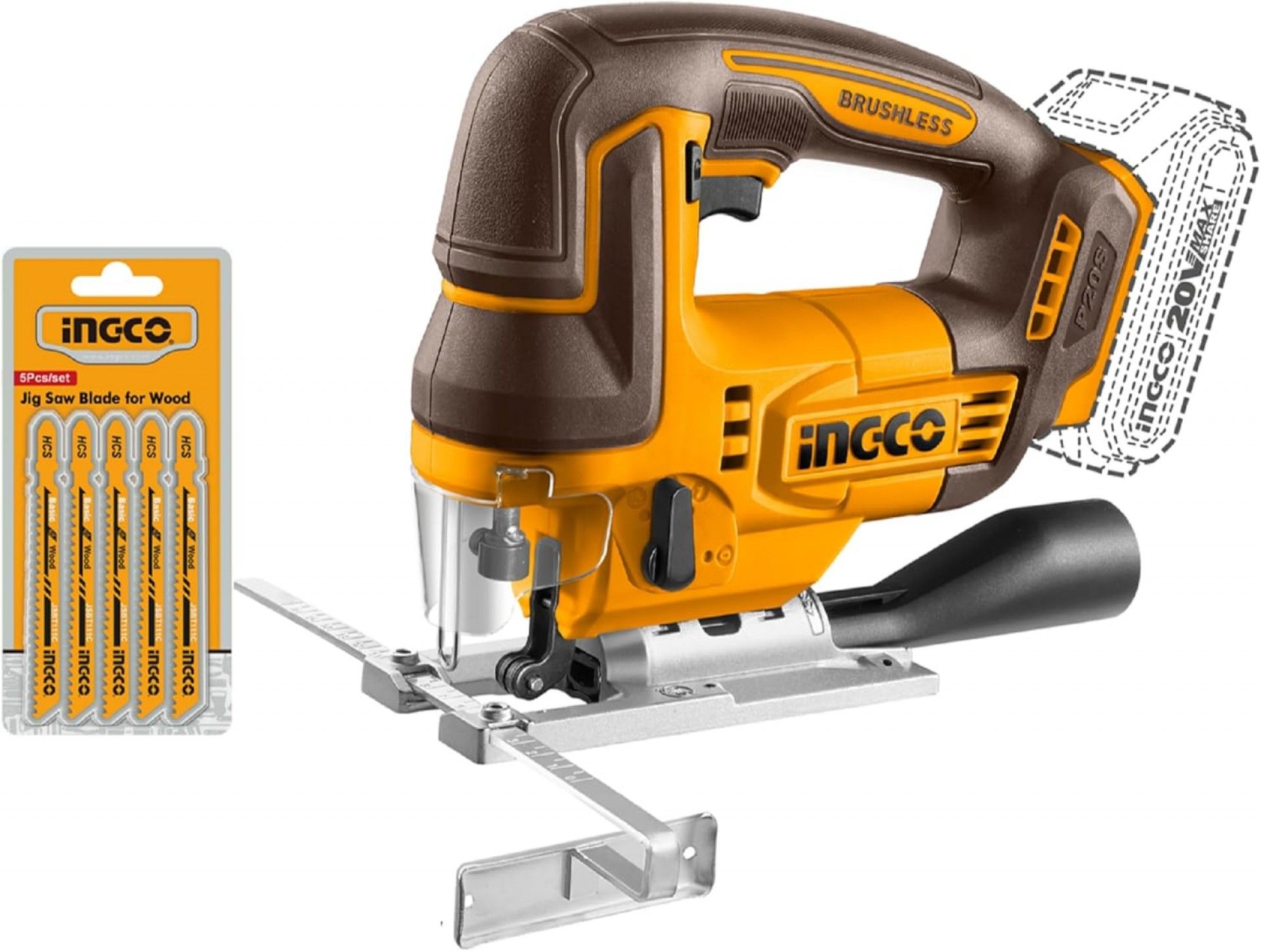 Serra Tico-Tico 20V refª CJSLI1008 IngCo