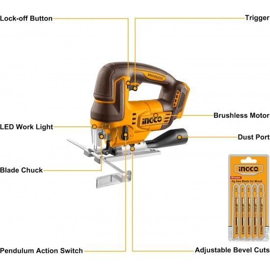 Serra Tico-Tico 20V  ref  CJSLI1008 IngCo