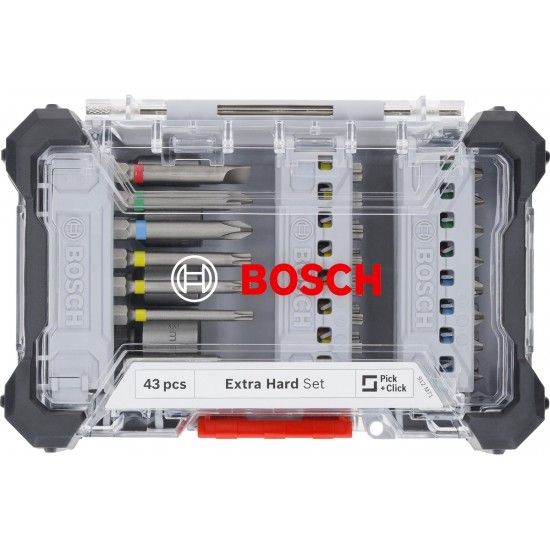 Kit bits ¼ 43pç refª 2607017723 BOSCH Kit bits ¼ 43pç refª 2607017723 BOSCH