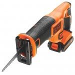 Serra Sabre 18V c/bateria 1.5Ah e carregador e lamina ref BDCR18-QW BLACK DECKER