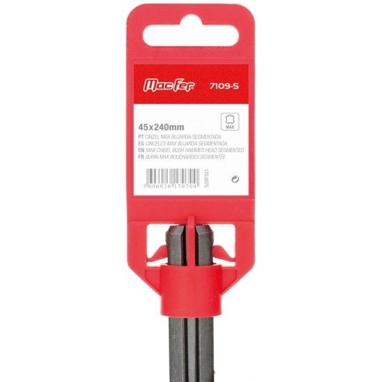 Cinzel Sds-Max bujarda 7109-S 45x240mm ref 170.0070 MACFER
