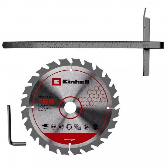Serra circular TE-CS 18/165-2 Li - Solo (sem baterias) refª 4331230 Einhell Serra circular TE-CS 18/165-2 Li - Solo (sem baterias) refª 4331230 Einhell
