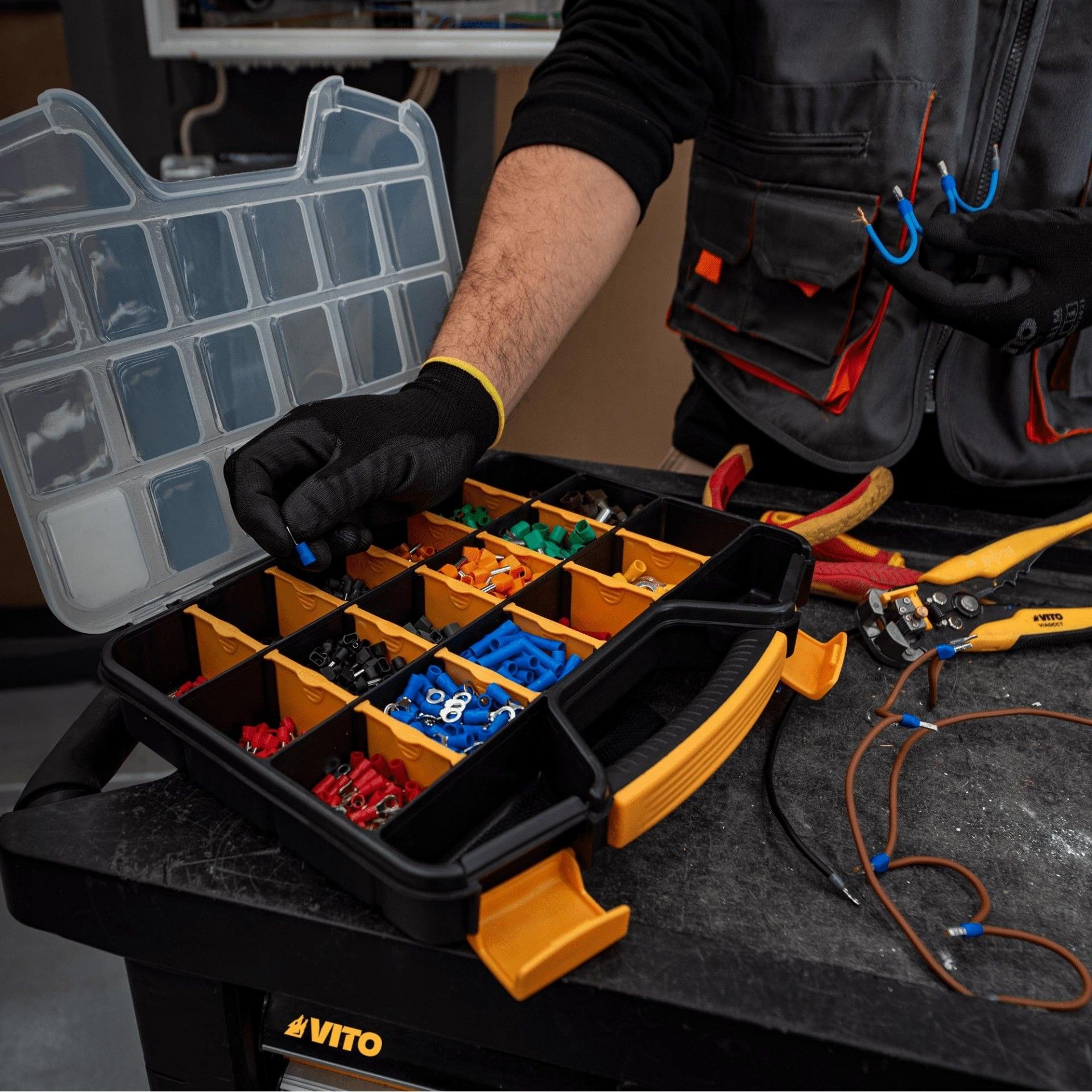 Caixa de arrumação multiusos 13" refª VIC13A VITO