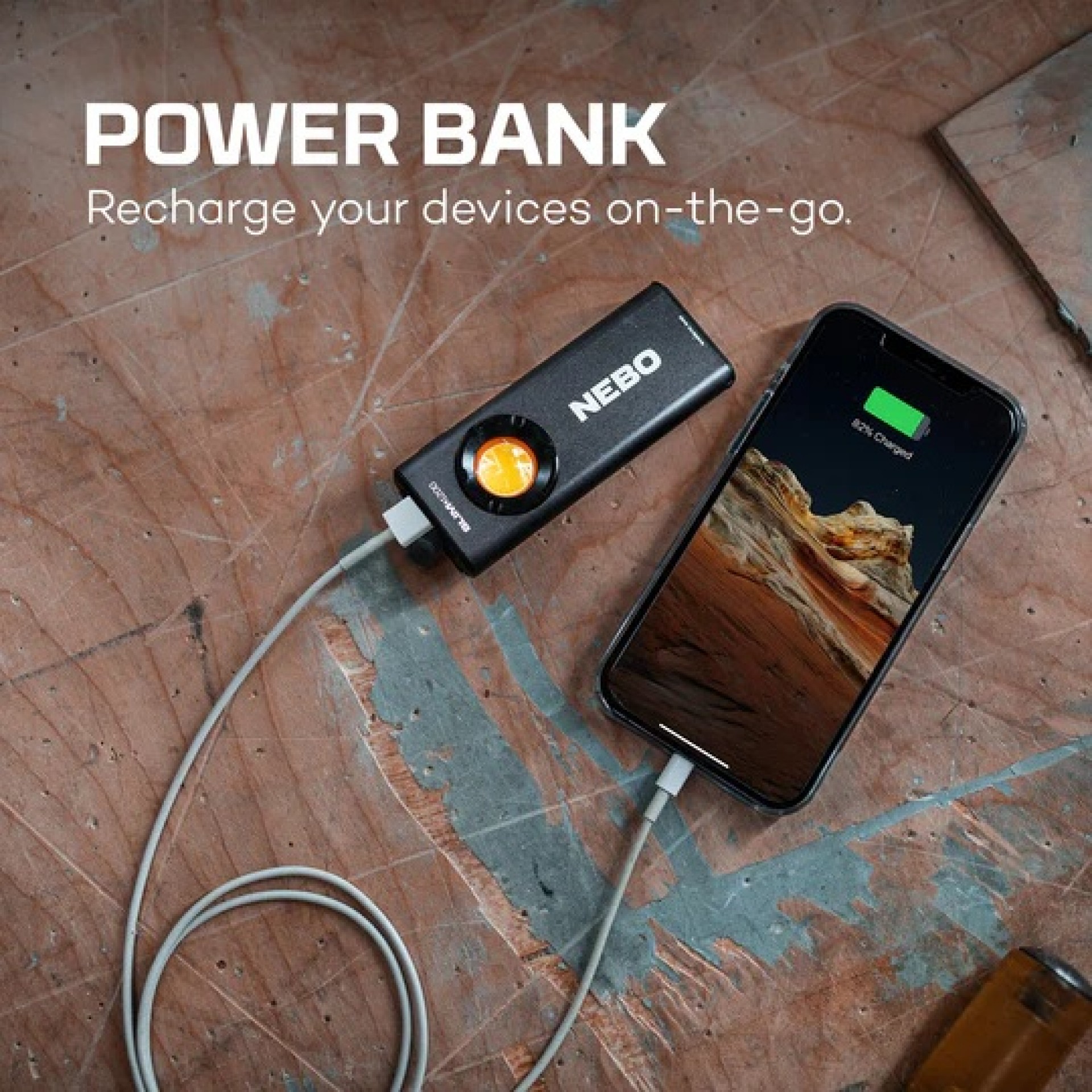 Lanterna / powerbank SLIM+ 1200Lm IPX7 refª SLIM_PLUS_1200 NEBO