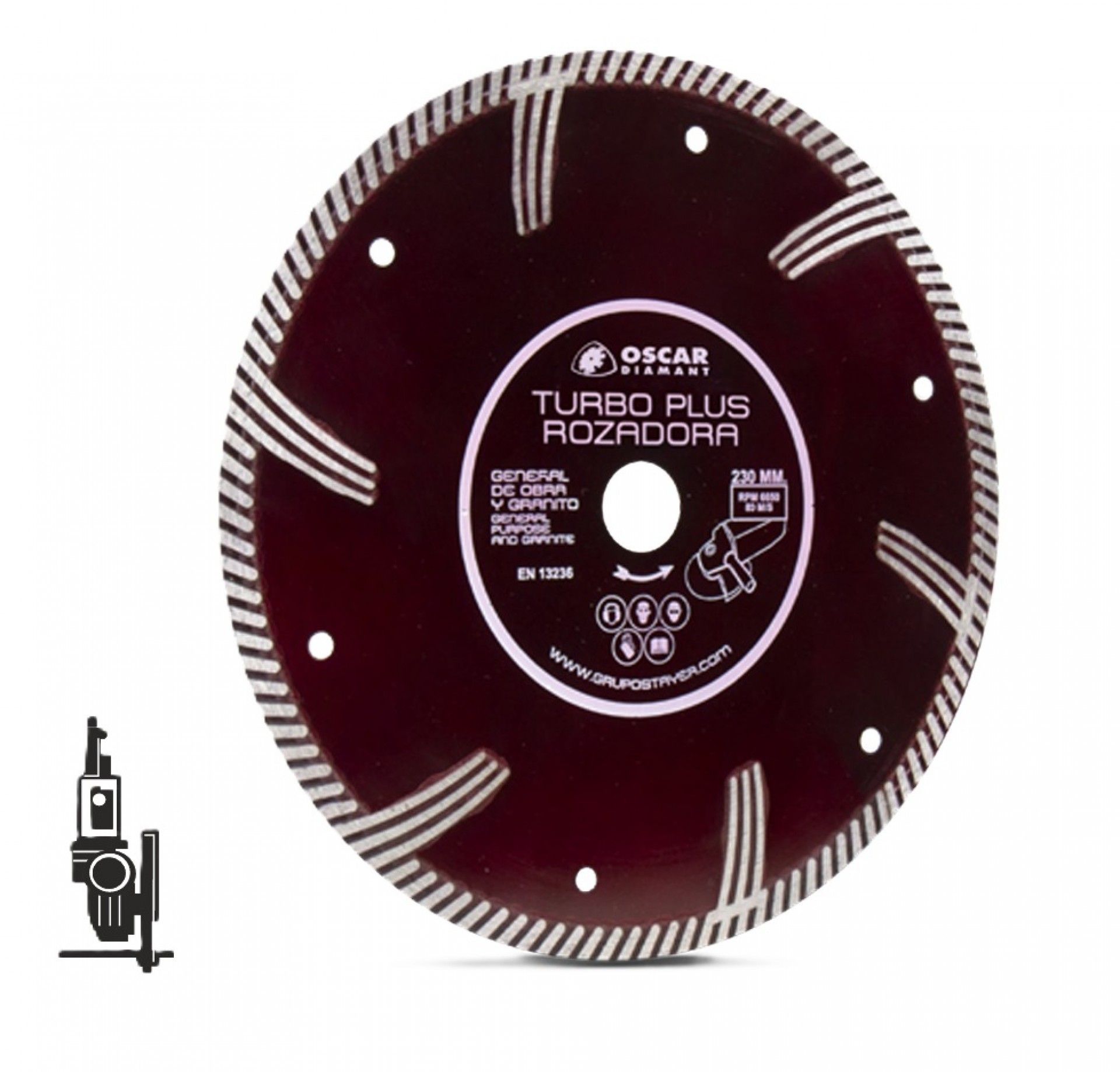 Disco Ø180mm Turbo Plus H9 refª 5.1327 STAYER