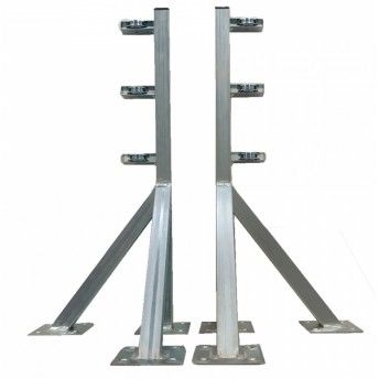 Estendal aparafusar 3 roldanas zincado (par) refª 11400003 Estendal aparafusar 3 roldanas zincado (par) refª 11400003