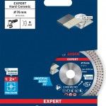 Disco de diamante de 76 mm EXPERT Hard Ceramic 76 x 1,5 x 10 mm ref 2608902391 BOSCH