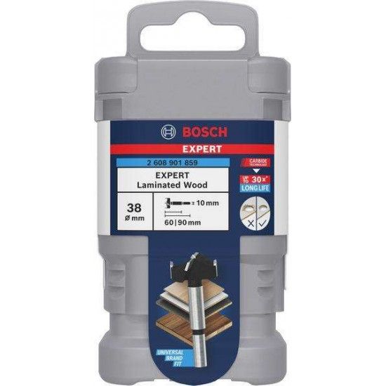 Fresa p/dobradi�as EXPERT Laminated Wood, 38 x 60 x 90mm ref� 2608901859 BOSCH