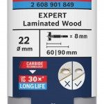 Fresa p/dobradi�as EXPERT Laminated Wood, 22 x 60 x 90mm ref� 2608901849 BOSCH