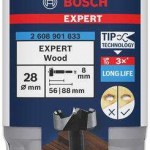 Broca EXPERT Wood Forstner, 28mm refª 2608901833 BOSCH Broca EXPERT Wood Forstner, 28mm refª 2608901833 BOSCH