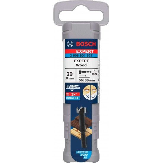 Broca EXPERT Wood Forstner, 20mm ref� 2608901827 BOSCH