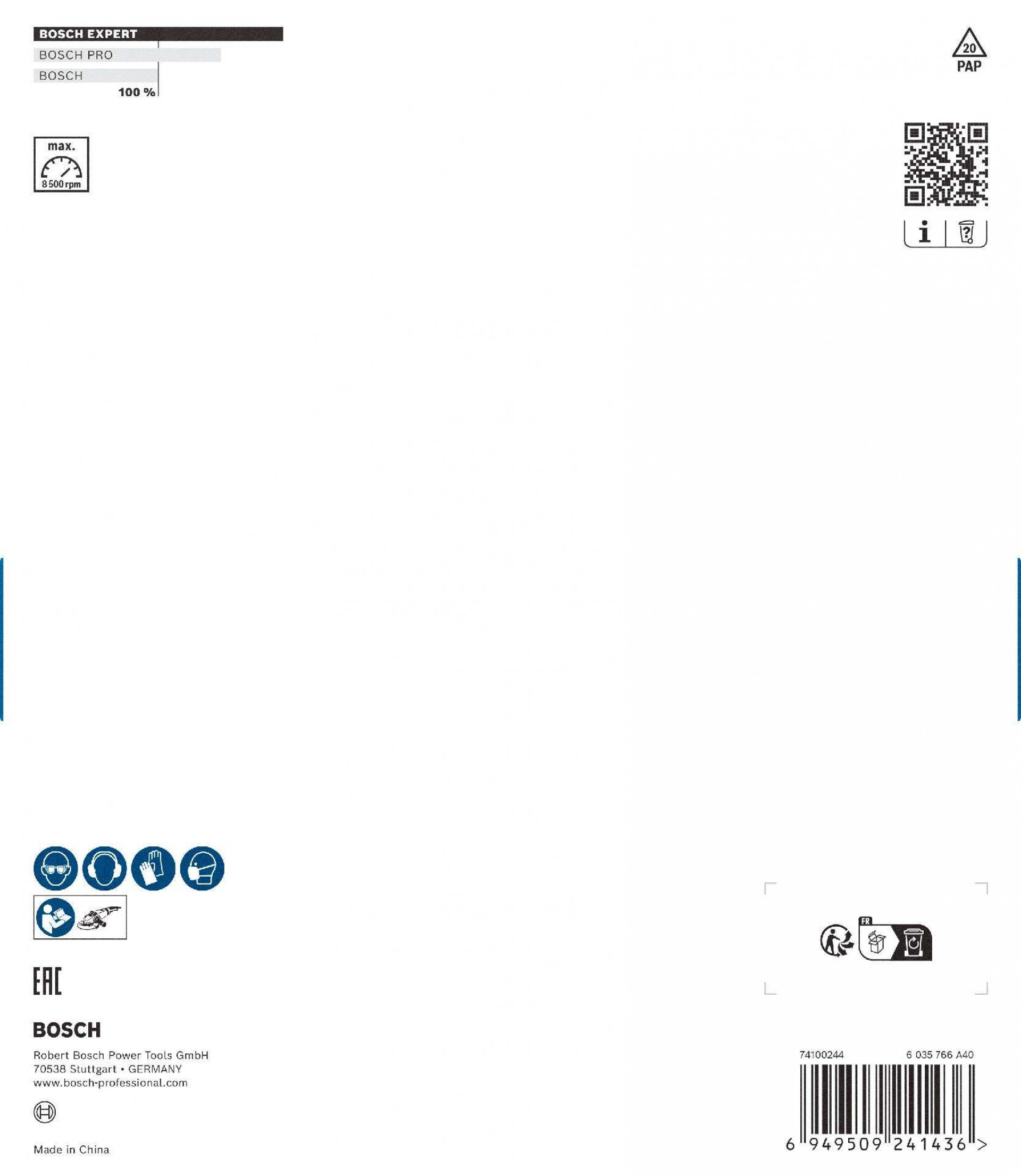 Disco em carboneto EXPERT Multi Material média, inclinada, 180mm, 22,23mm refª 2608901750 BOSCH