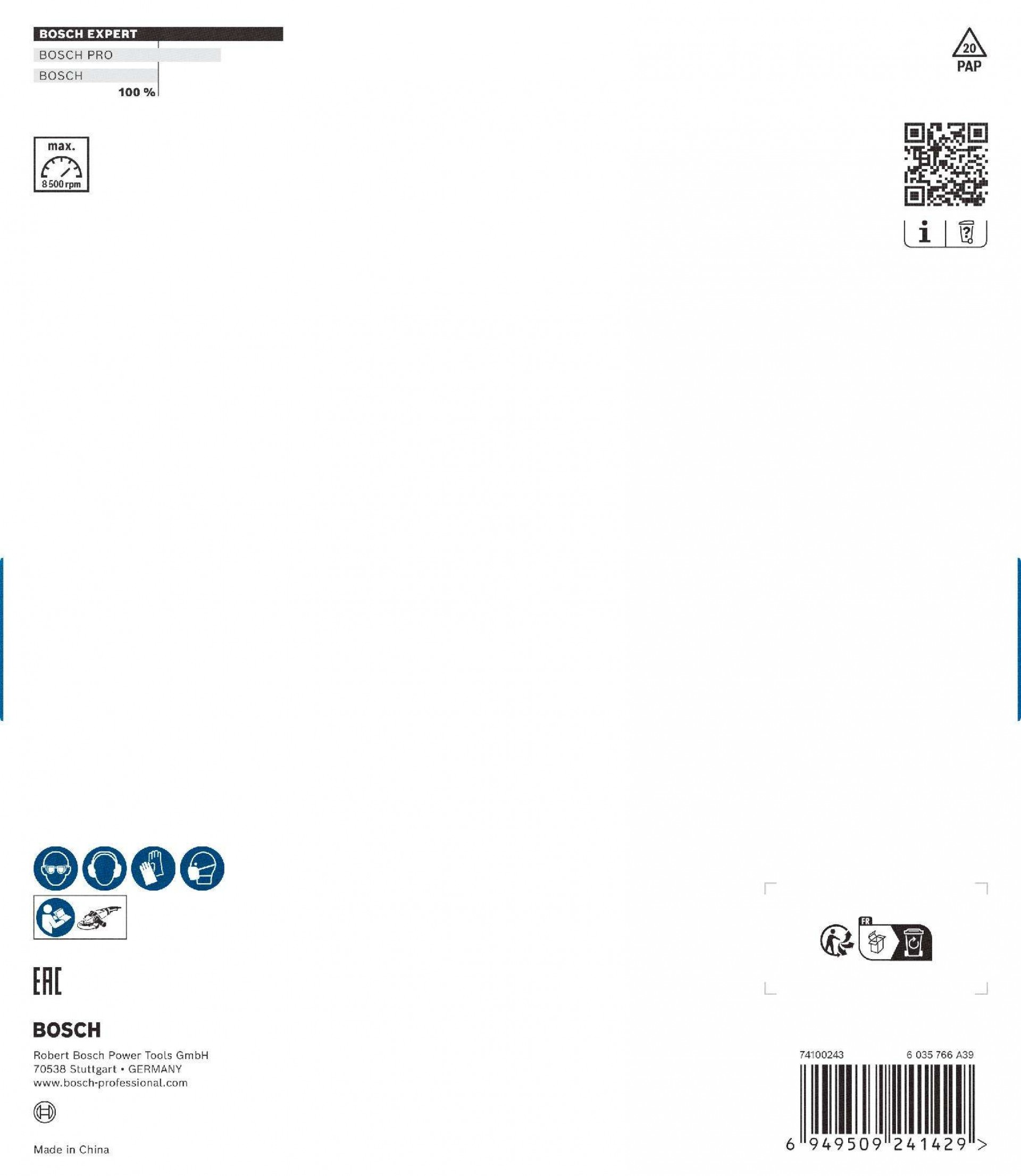 Disco em carboneto EXPERT Multi Material grosseira, inclinada, 180mm, 22,23mm refª 2608901749 BOSCH