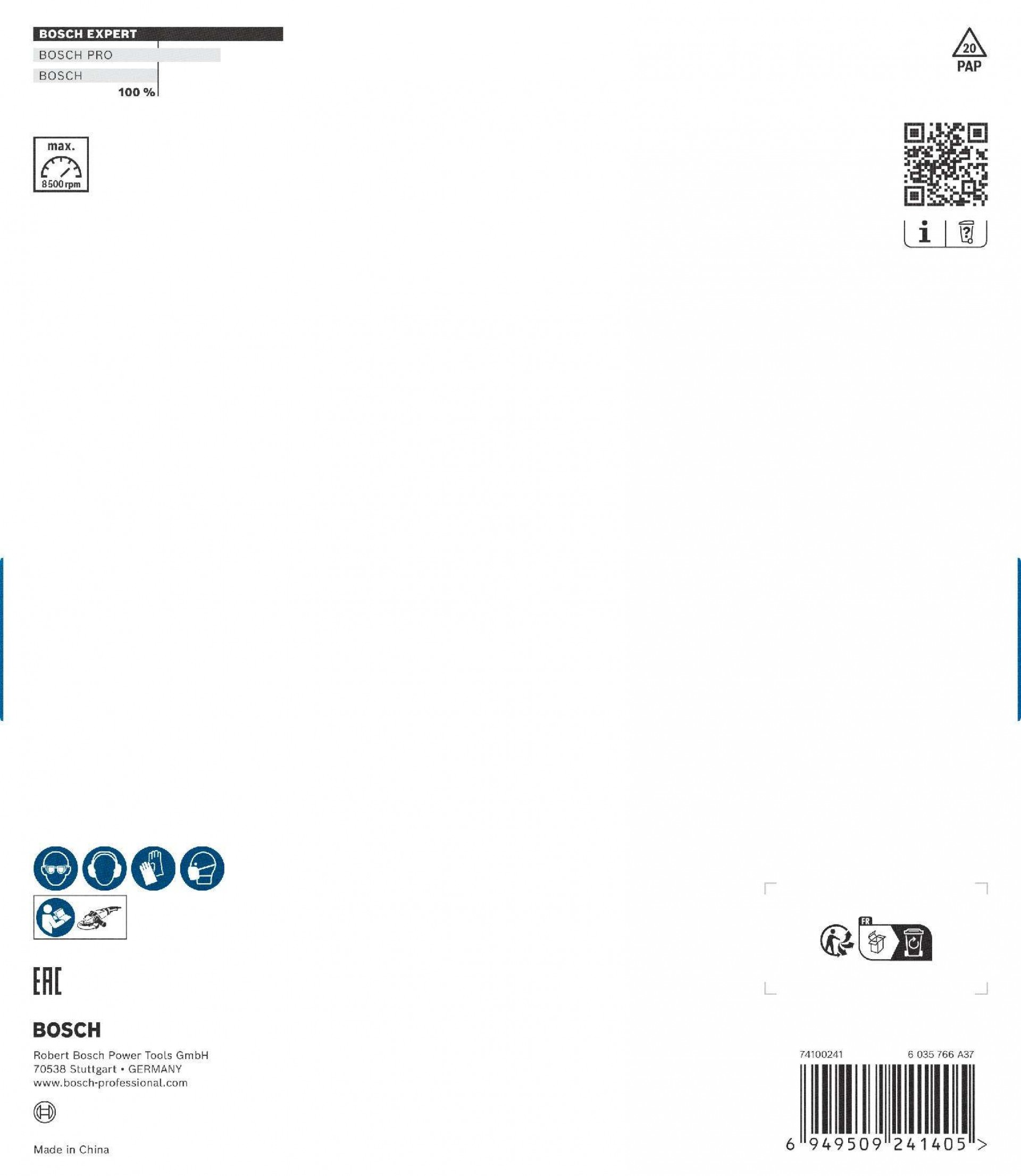 Disco em carboneto EXPERT Multi Material grosseira, plana, 180mm, 22,23mm refª 2608901747 BOSCH