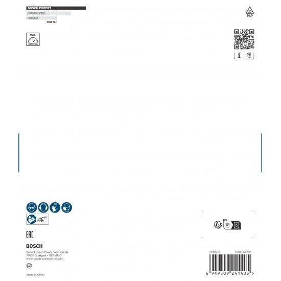 Disco  em carboneto EXPERT Multi Material grosseira, plana, 180mm, 22,23mm ref� 2608901747 BOSCH