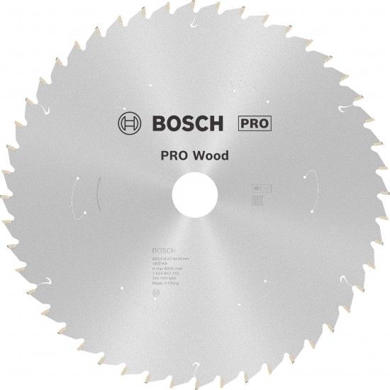 Disco PRO Wood cordless, 254 x 2,2 x 30 mm, T48 ref 2608842239 BOSCH