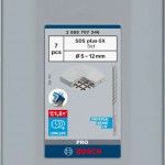 Conjunto de Broca PRO SDS plus-5X, 5/6/8/6/8/10/12 mm, 7 unid. ref 2608707246 BOSCH