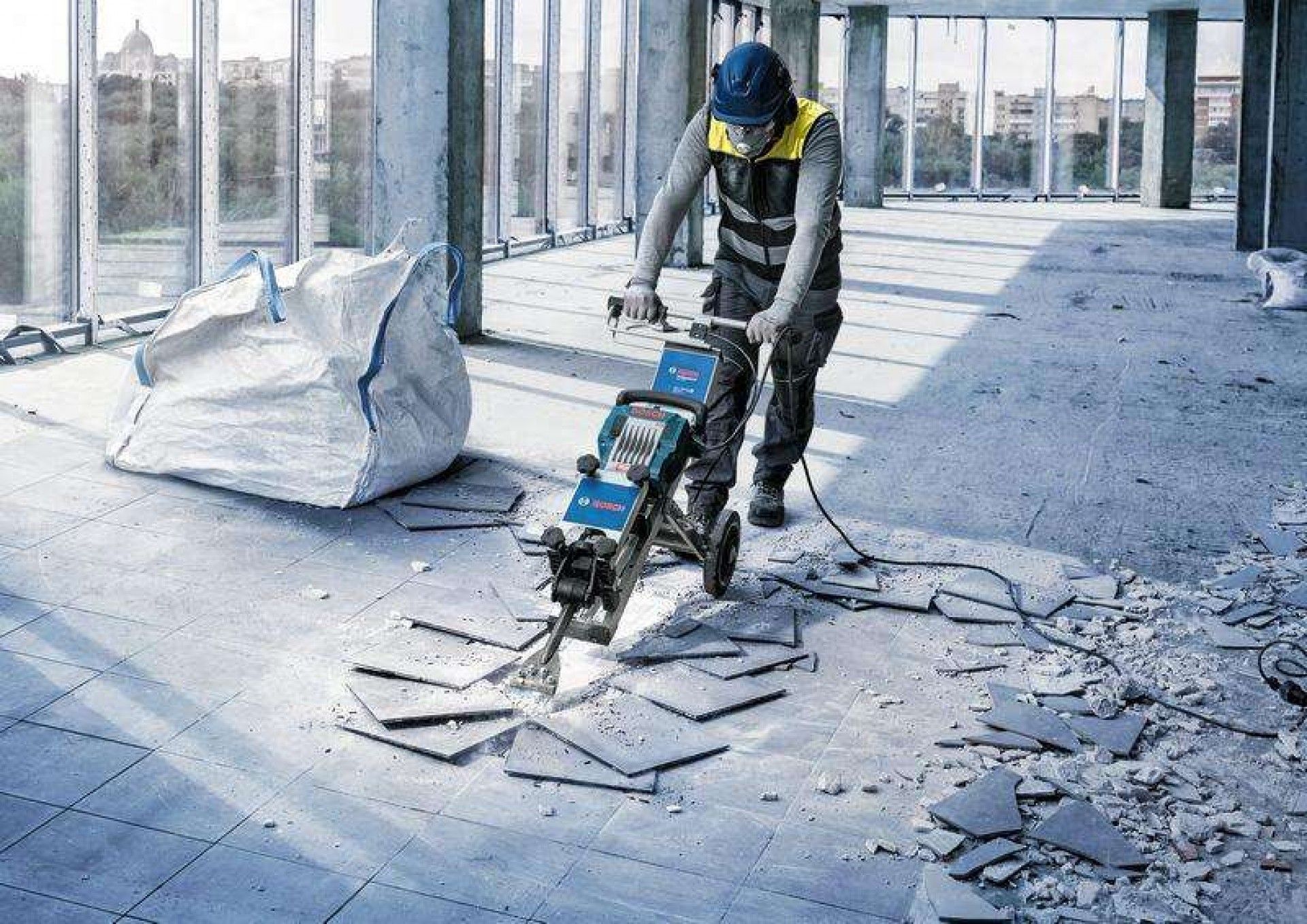 Raspador de pavimento PRO HEX 28, 152 x 510mm refª 2608690677 BOSCH