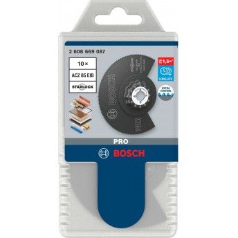Lmina de segmento PRO ACZ 85 EIB, 85 mm, 10 unid. ref 2608669087 BOSCH